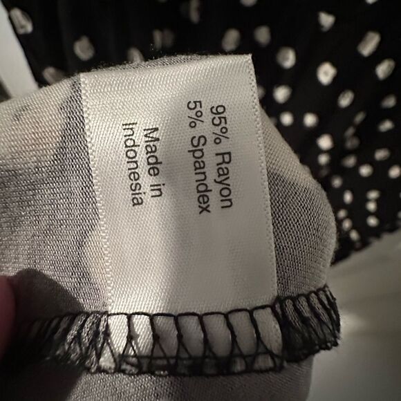 NWT Lane Bryant Black and White Pattern Dress - Size 22/24 - Picture 7 of 8